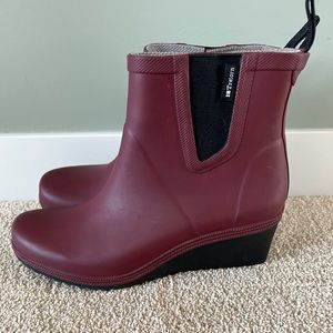Women’s Tretorn Rubber Wedge Rain Boot
